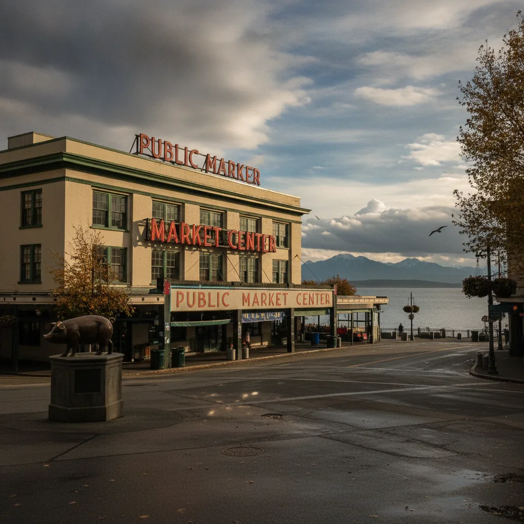 Pike Place Market, Washington