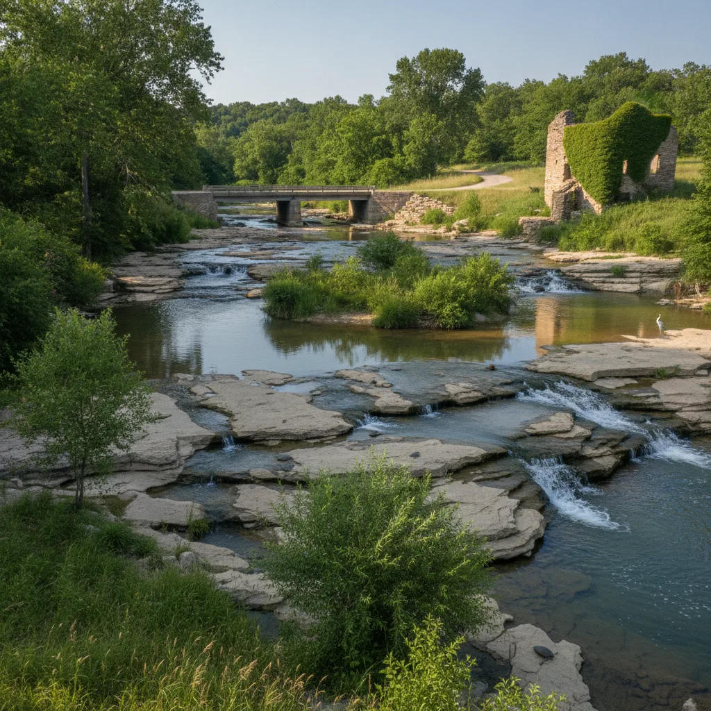 Pillsbury Crossing, Kansas