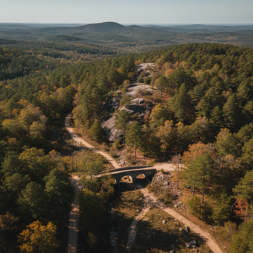 Pine Mountain Trail at F.D. Roosevelt State Park, Georgia