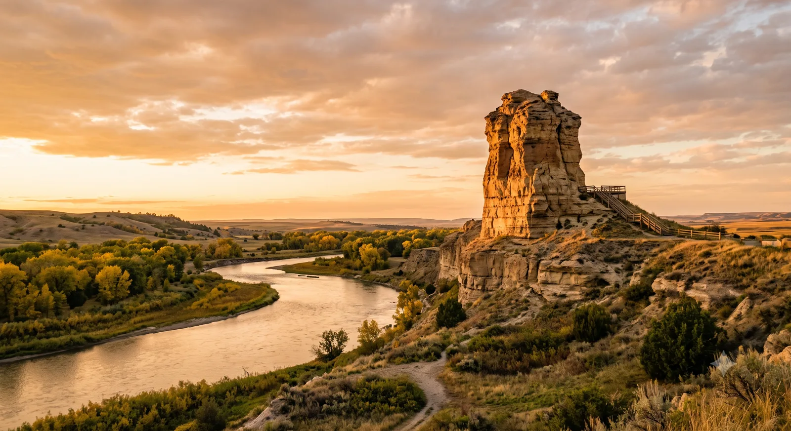 Pompey's Pillar National Monument, Montana