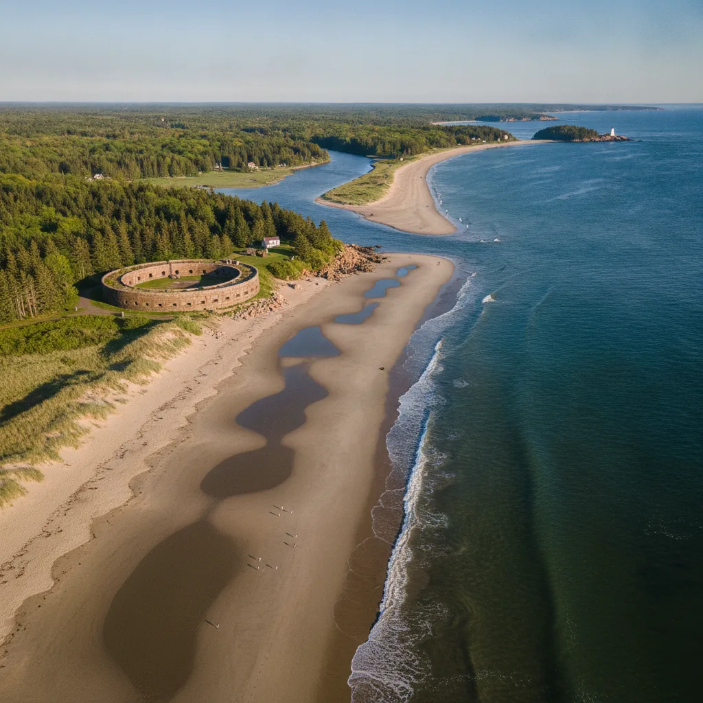 Popham Beach State Park, Maine