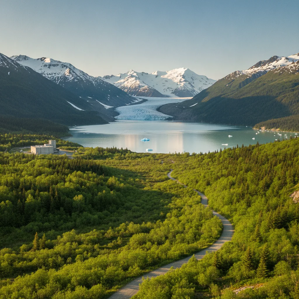 Portage Glacier Trail, Alaska