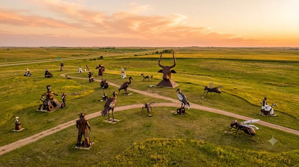 Porter Sculpture Park, South Dakota