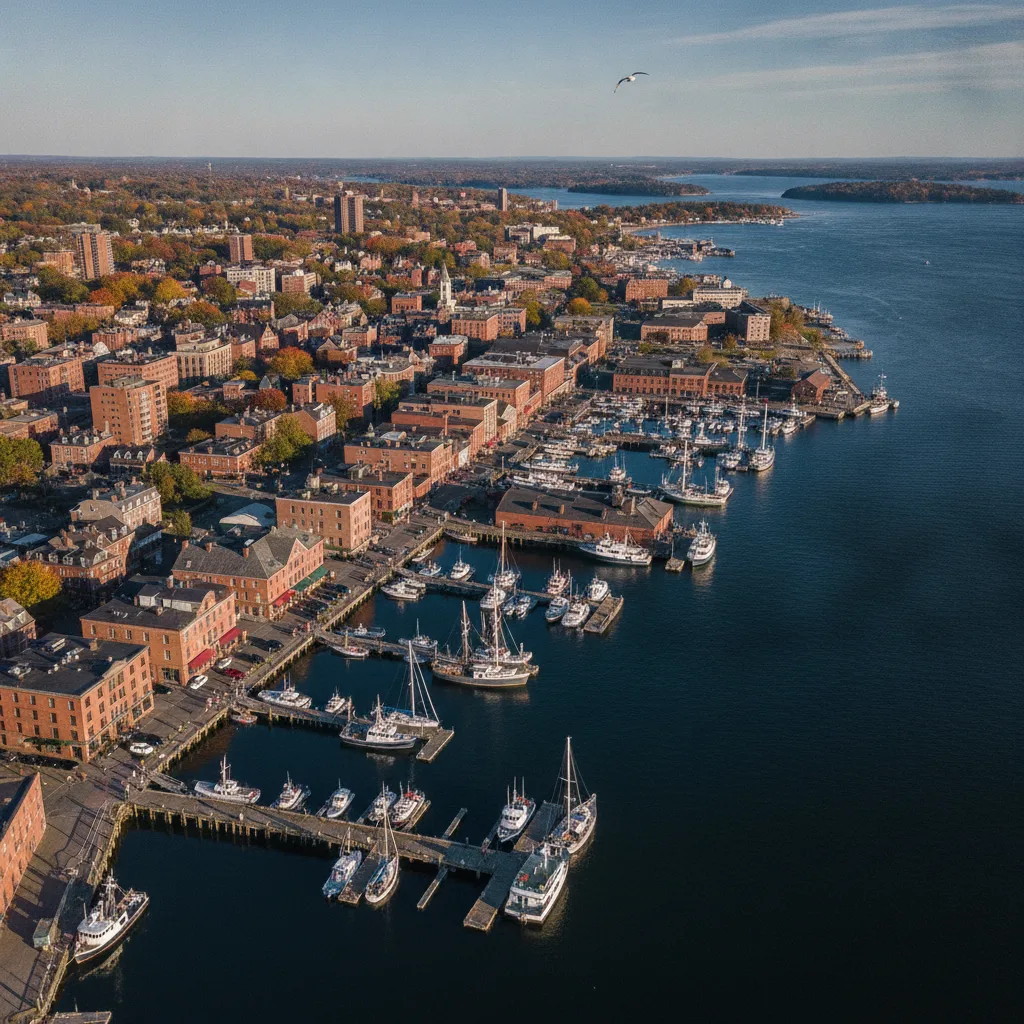 Portland Old Port, Maine