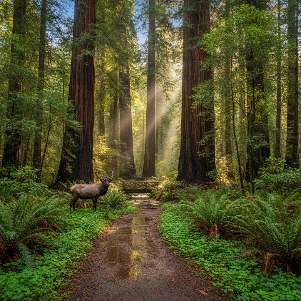 Prairie Creek Redwoods State Park, California