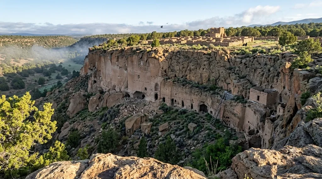 Puye Cliff Dwellings, New Mexico