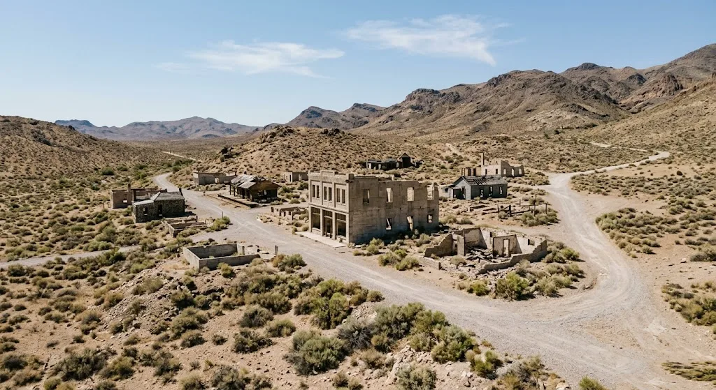 Rhyolite Ghost Town, Nevada