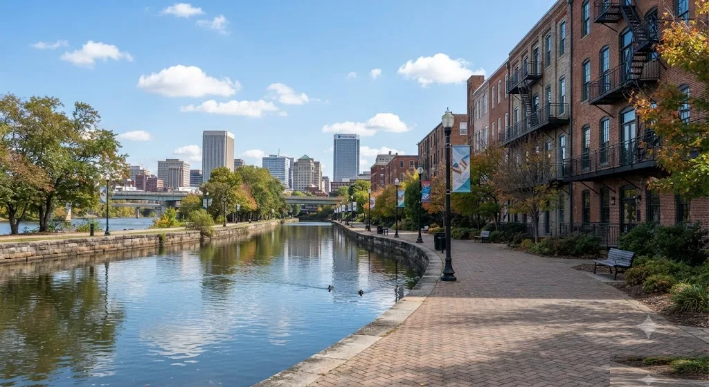 Richmond Canal Walk, Virginia