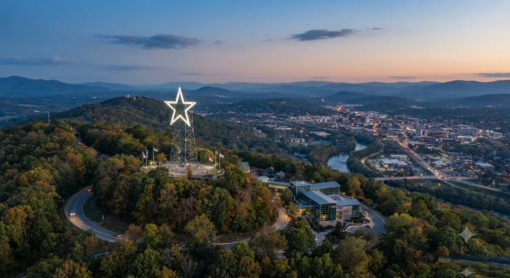 Roanoke Star (Mill Mountain Star), Virginia