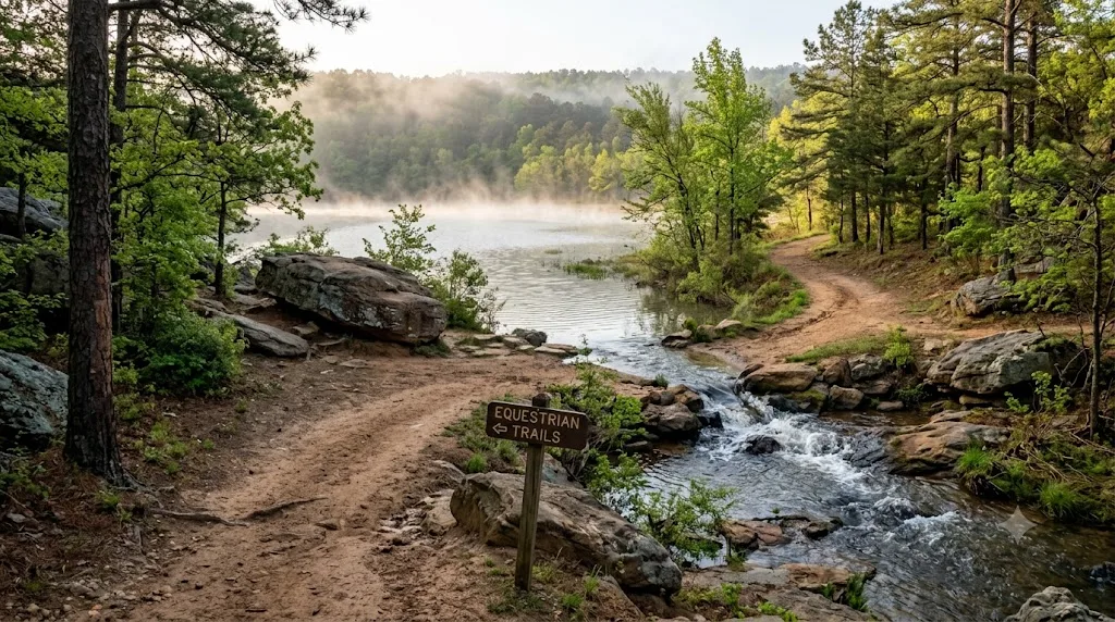 Robbers Cave State Park Equestrian Trails, Oklahoma