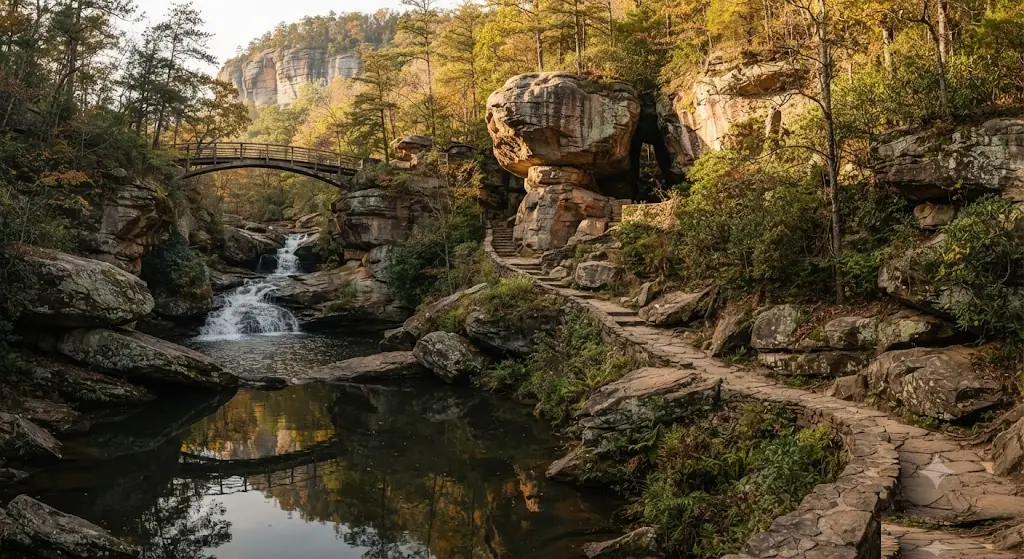 Rock City Gardens, Georgia