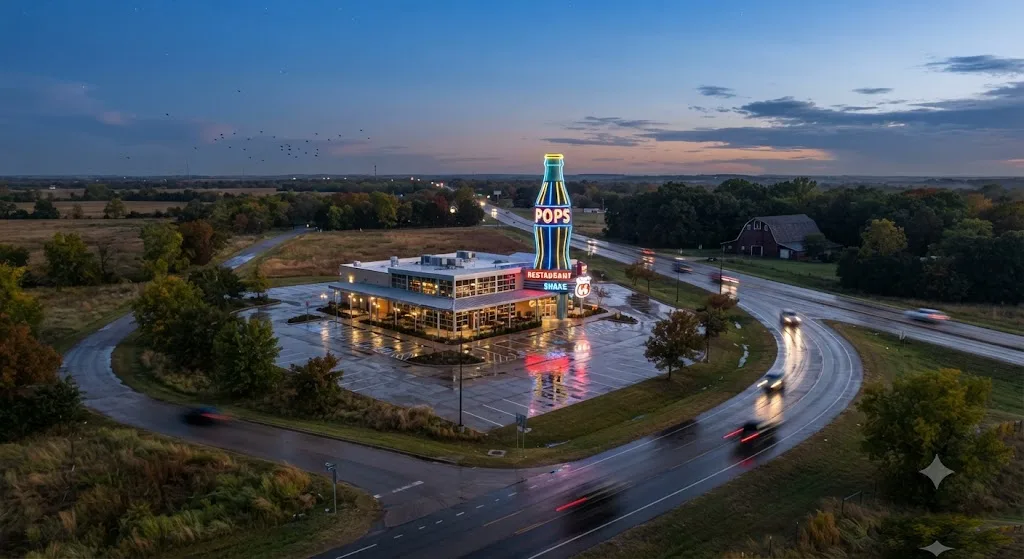 Route 66 Landmarks (Pops Arcadia), Oklahoma