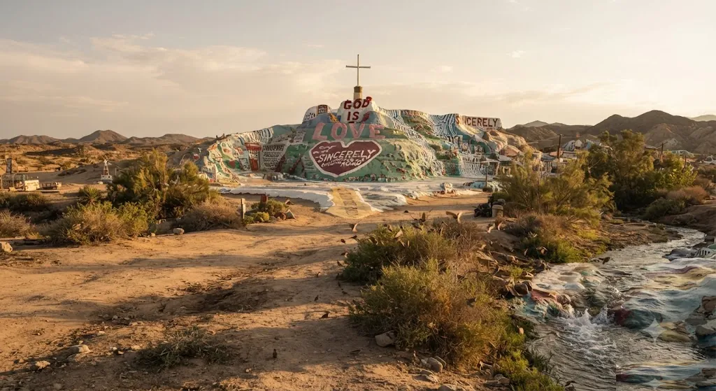 Salvation Mountain, California