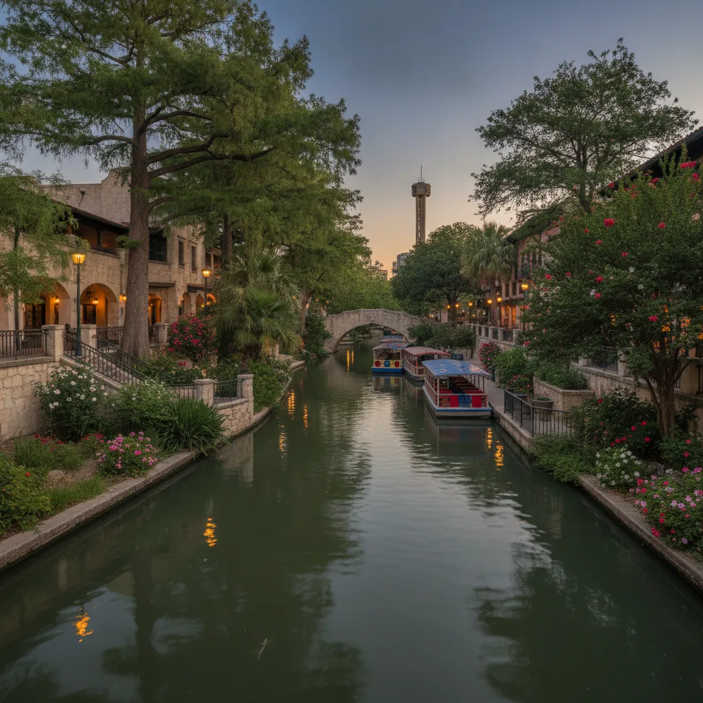 San Antonio River Walk, Texas