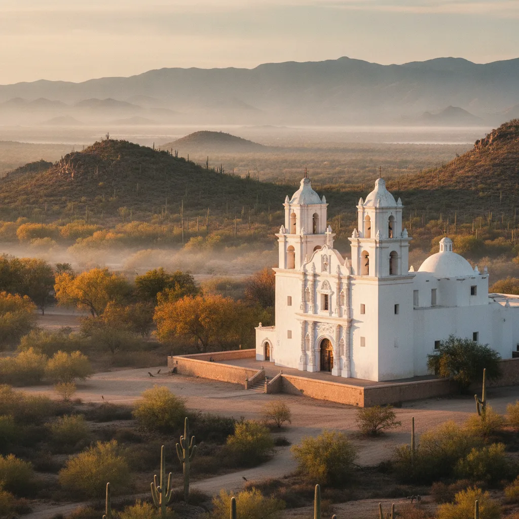 San Xavier del Bac Mission, Arizona