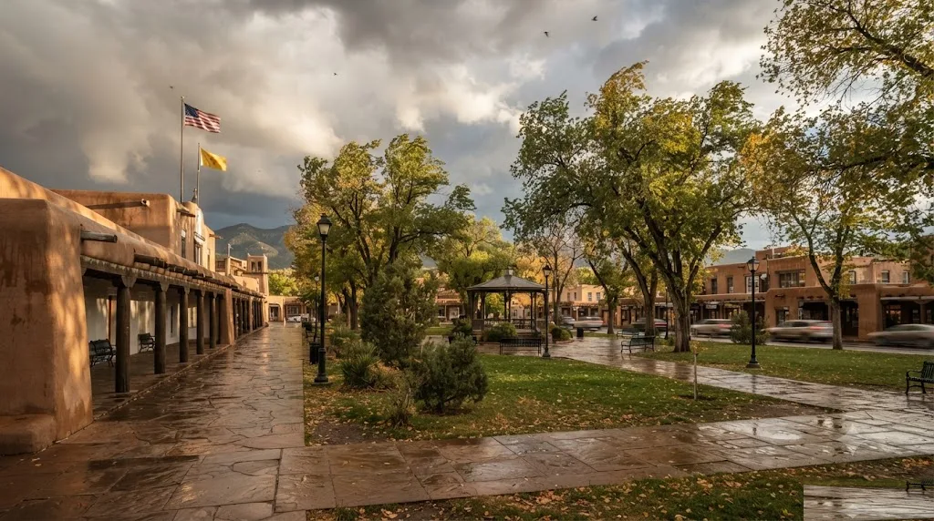 Santa Fe Plaza, New Mexico