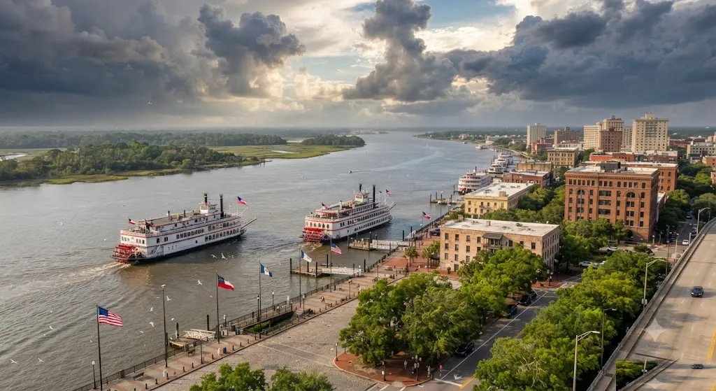 Savannah Riverboat Cruises, Georgia