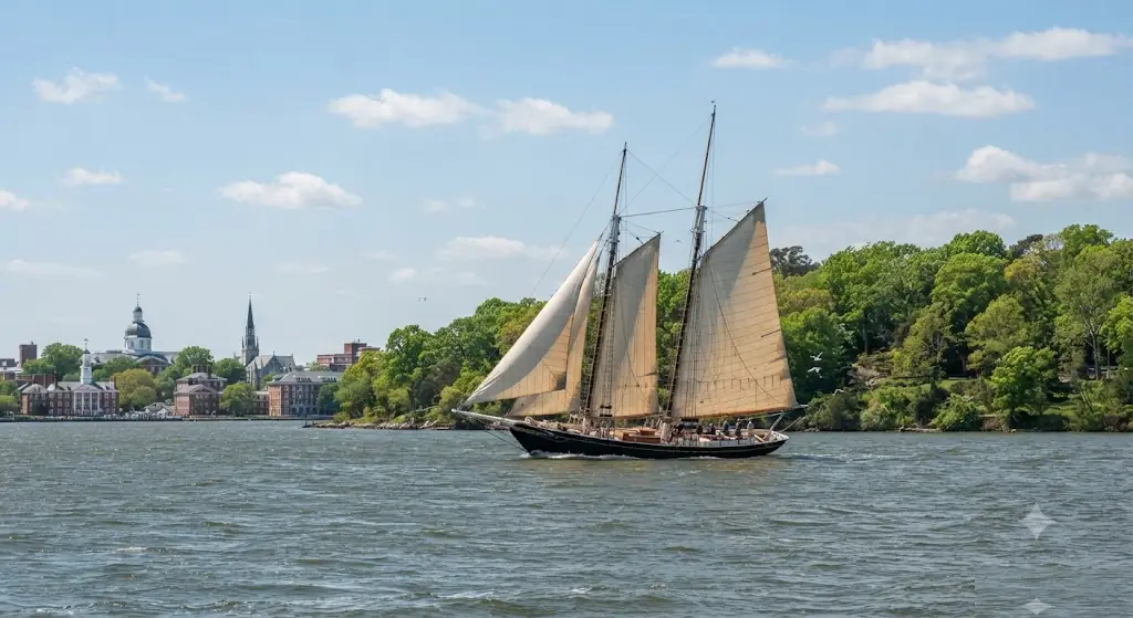 Schooner Woodwind Sailing Cruises, Maryland