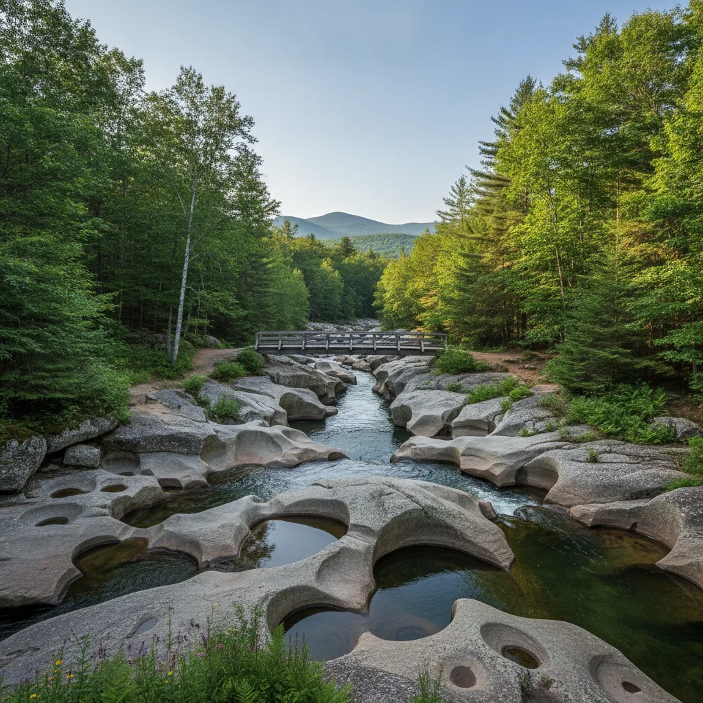 Sculptured Rocks Natural Area, New Hampshire