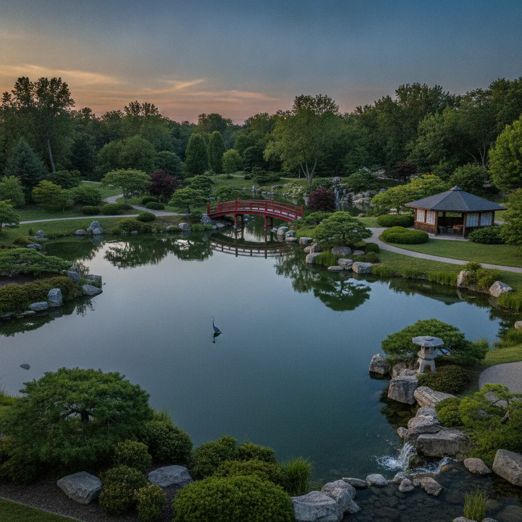 Sertoma Park Japanese Gardens, South Dakota