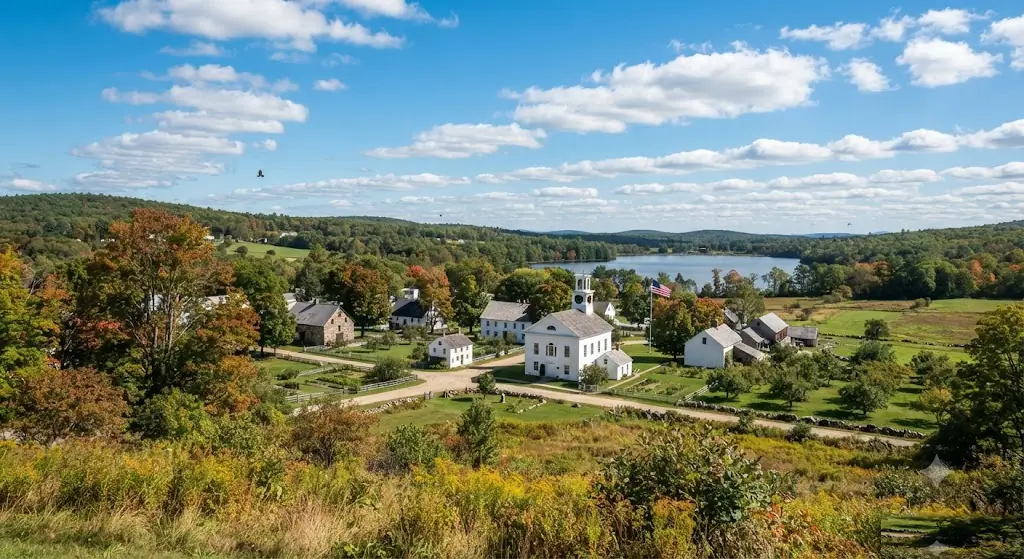 Shaker Village at Sabbathday Lake, Maine