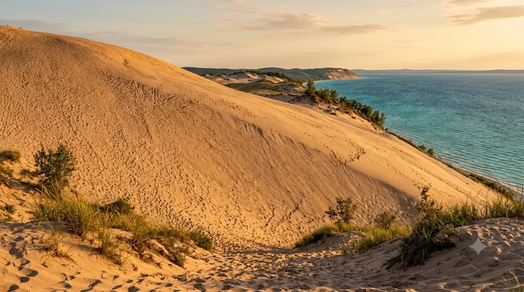 Sleeping Bear Dunes National Lakeshore - Dune Climb, Michigan
