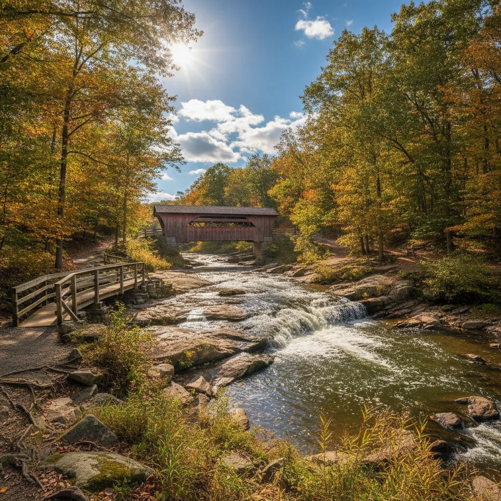 Southford Falls State Park, Connecticut