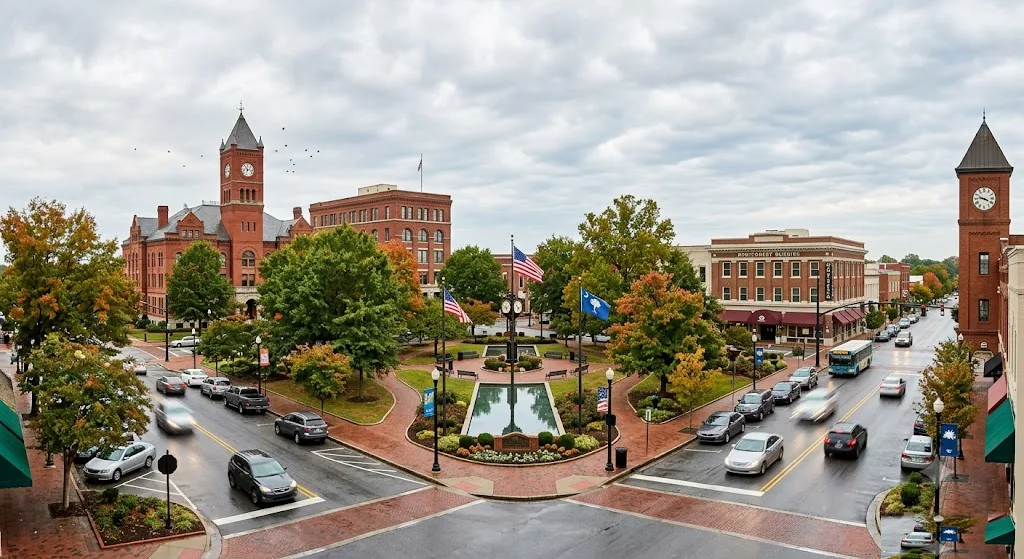 Spartanburg Downtown, South Carolina