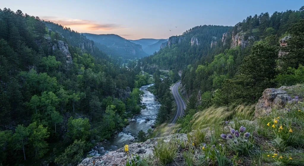 Spearfish Canyon Scenic Byway, South Dakota