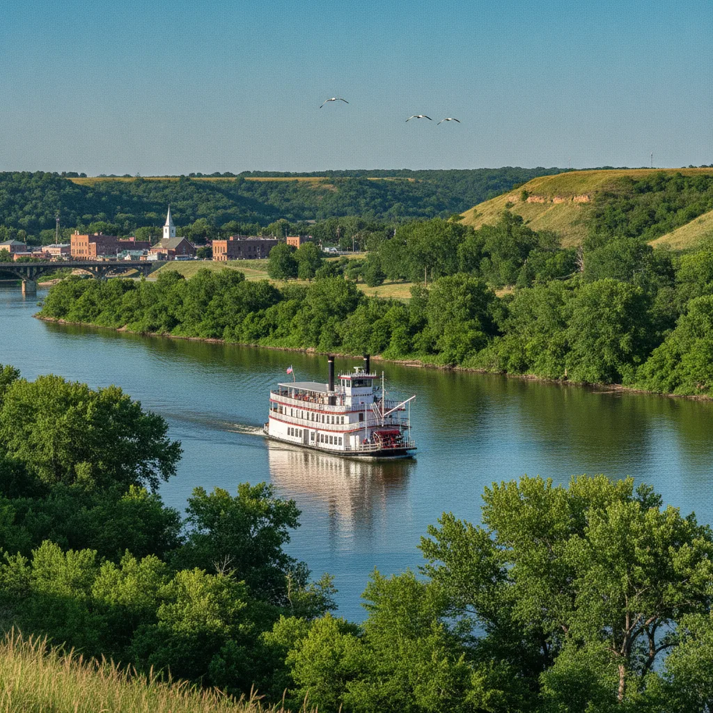 Spirit of Brownville Riverboat, Nebraska
