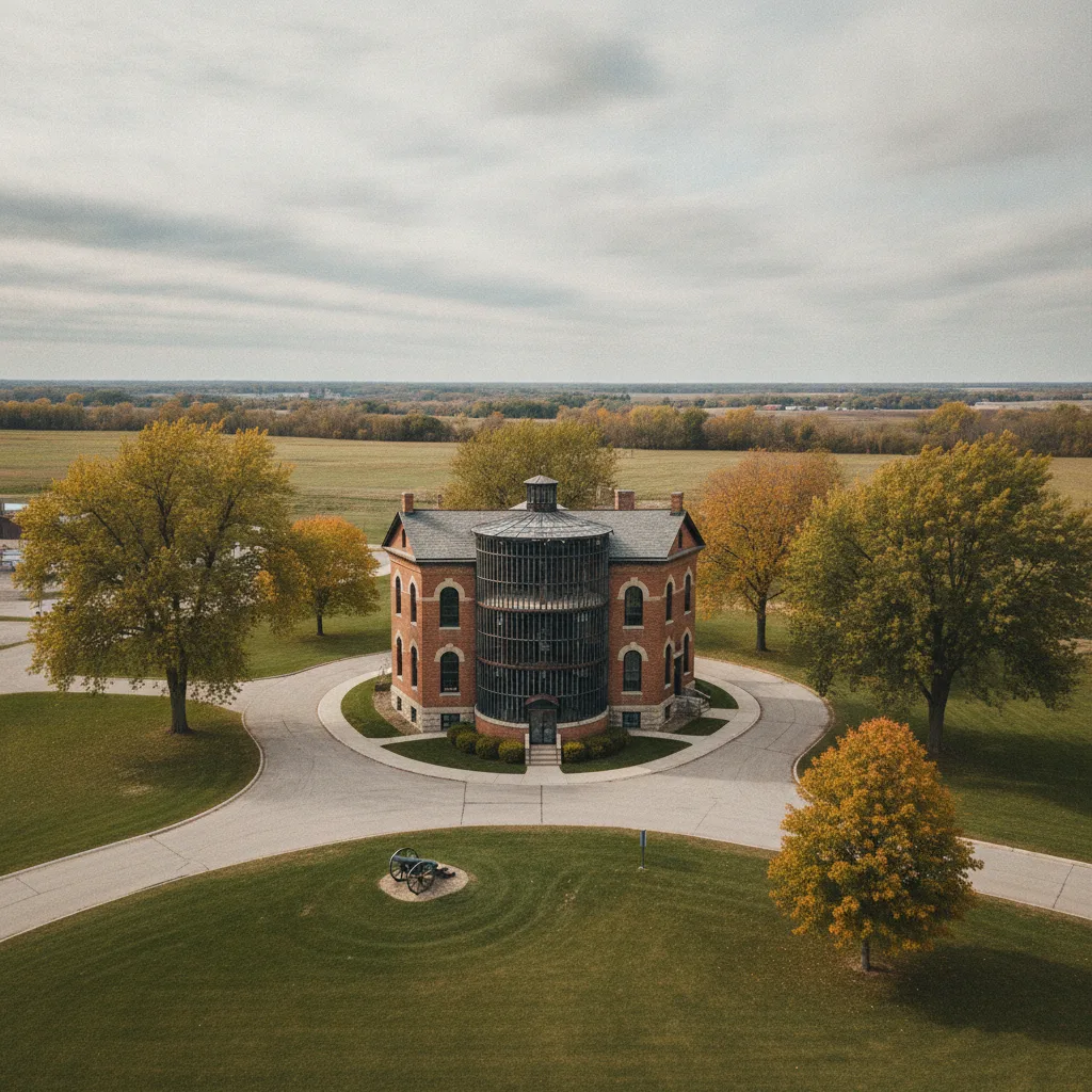 Squirrel Cage Jail, Iowa