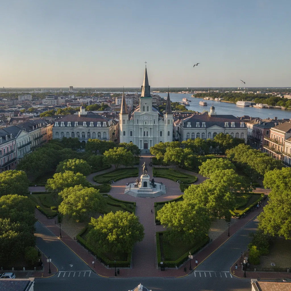 St. Louis Cathedral, Louisiana
