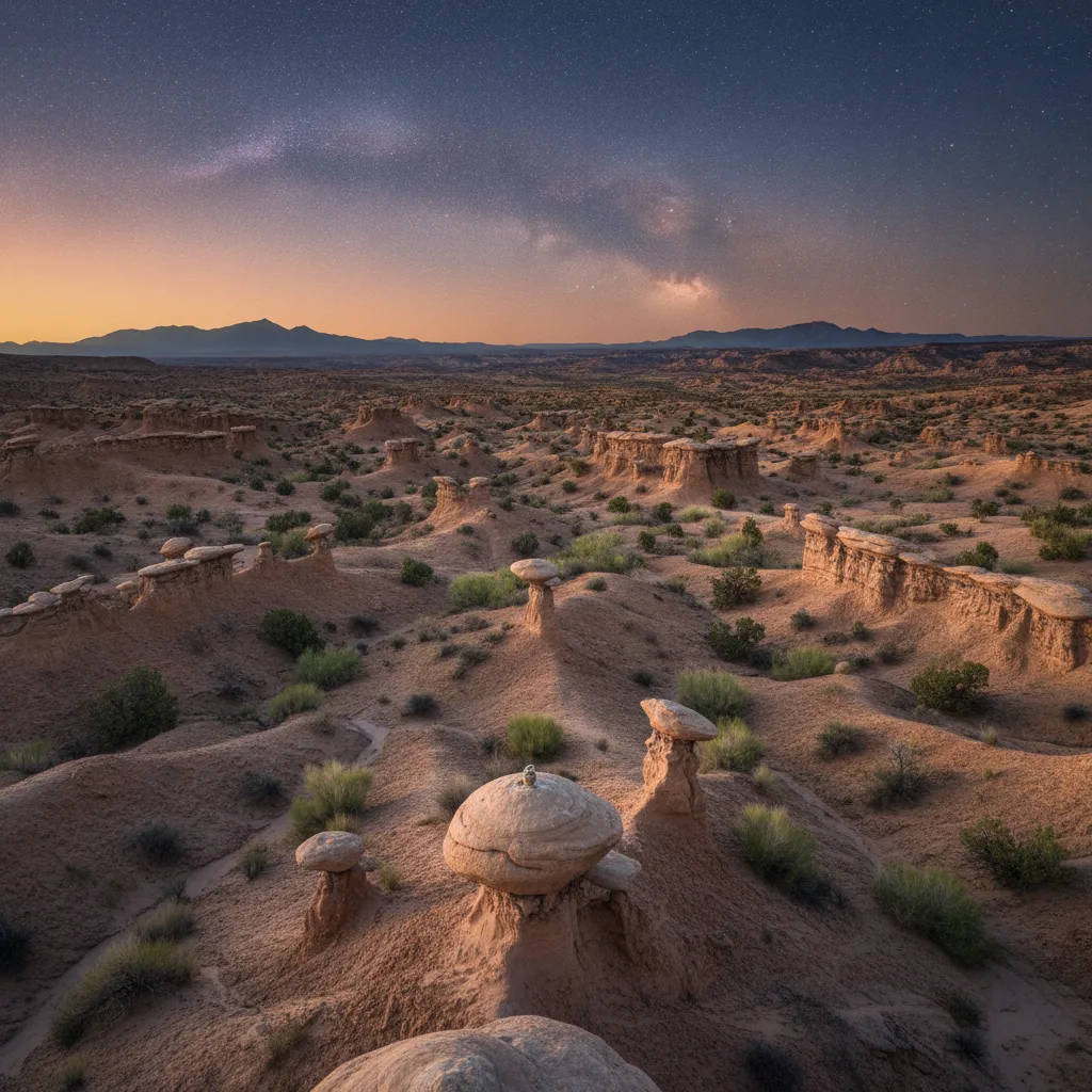 Stargazing at Goblin Valley State Park, Utah