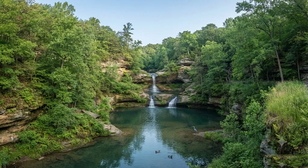 Starved Rock State Park Waterfalls (Seasonal), Illinois