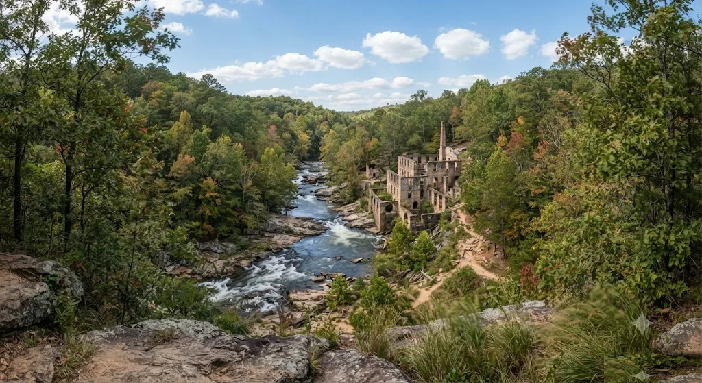 Sweetwater Creek State Park Trails, Georgia
