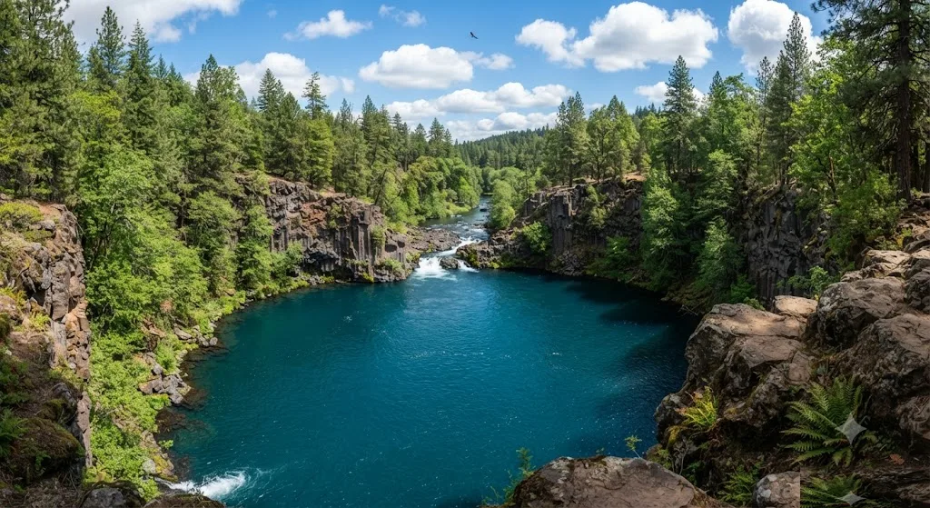 Tamolitch Blue Pool, Oregon