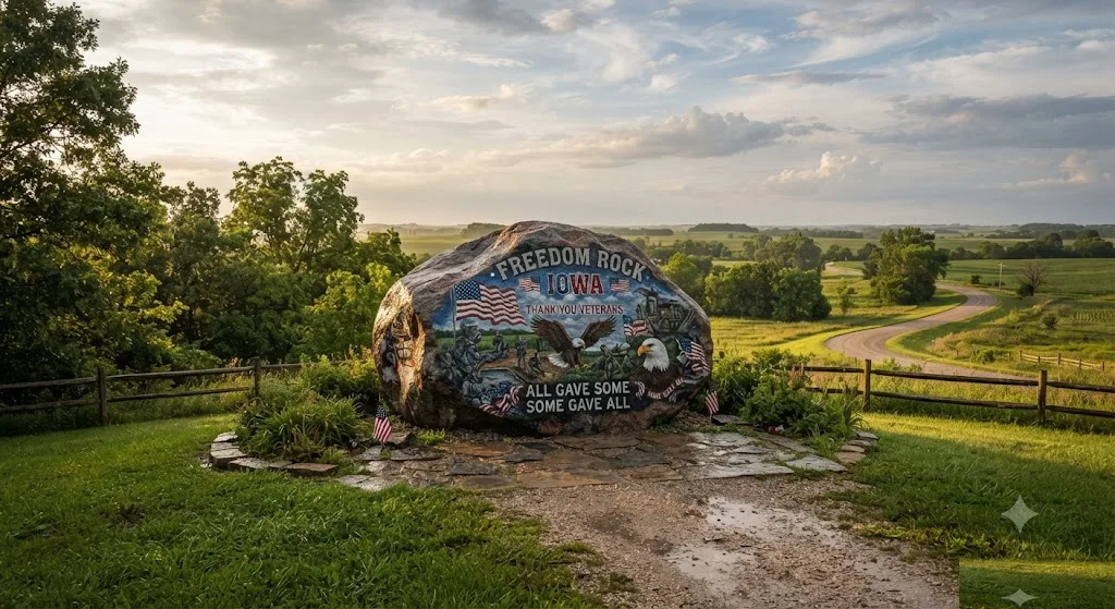 The Freedom Rock, Iowa