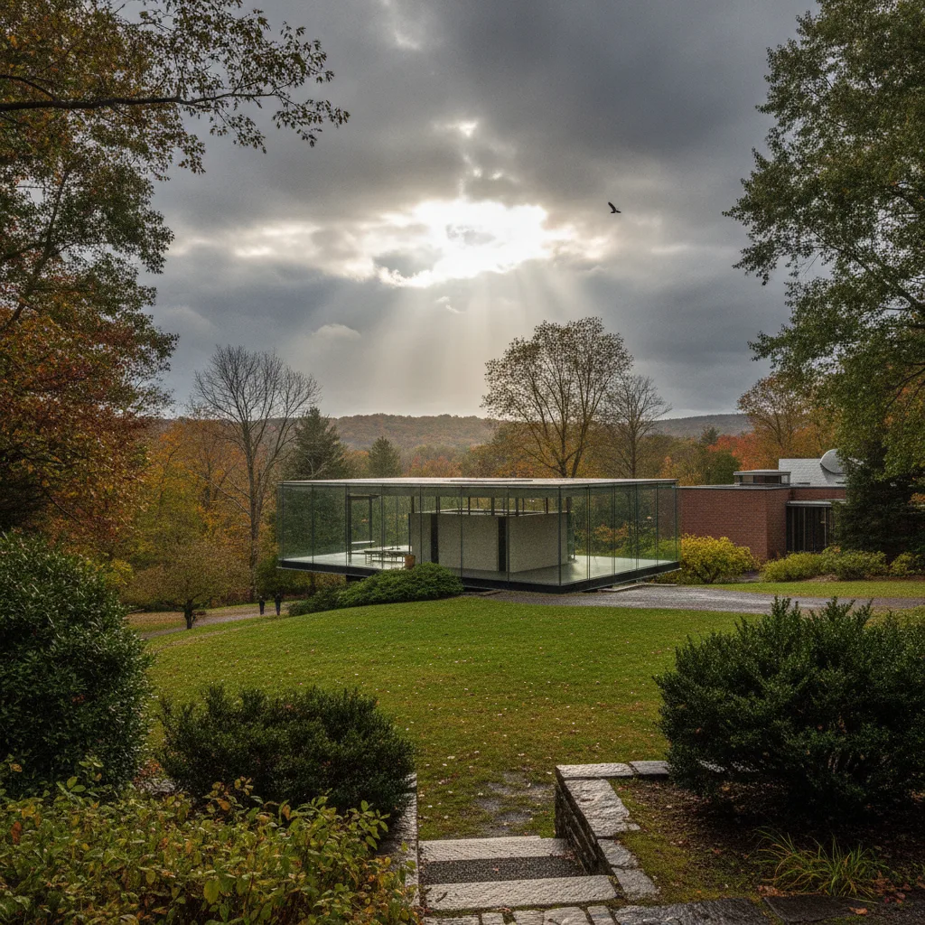 The Glass House, Connecticut