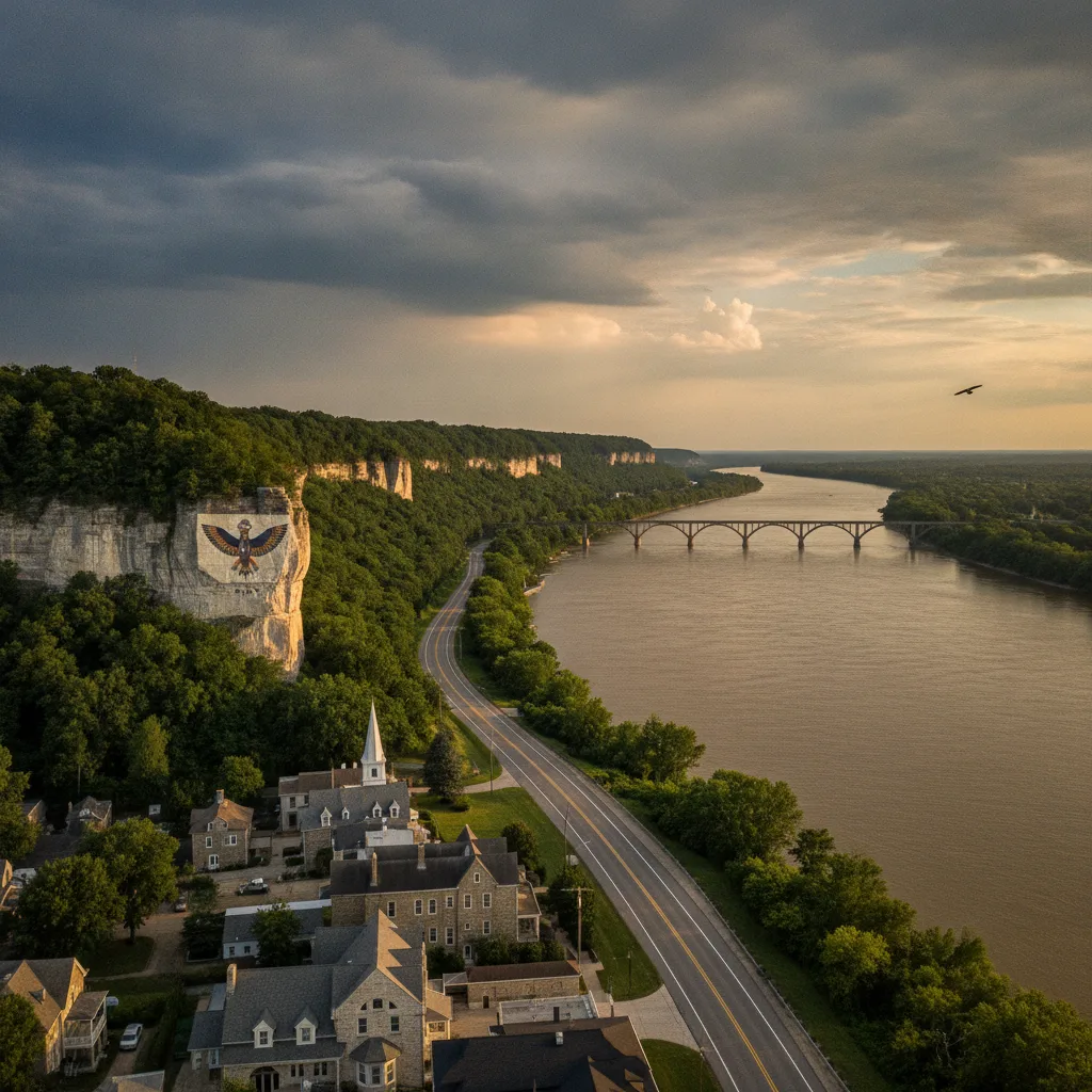 The Great River Road National Scenic Byway (Illinois Section), Illinois
