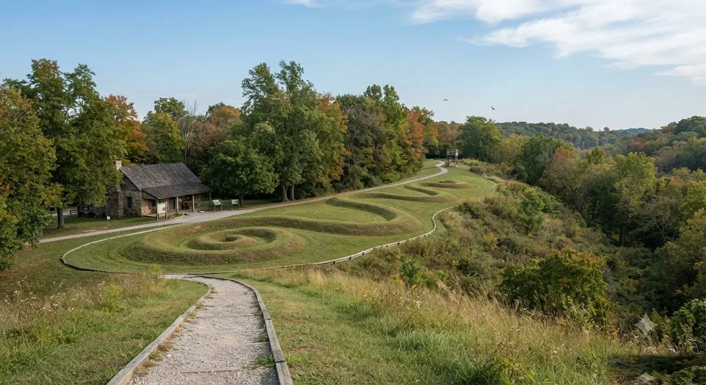 The Great Serpent Mound, Ohio