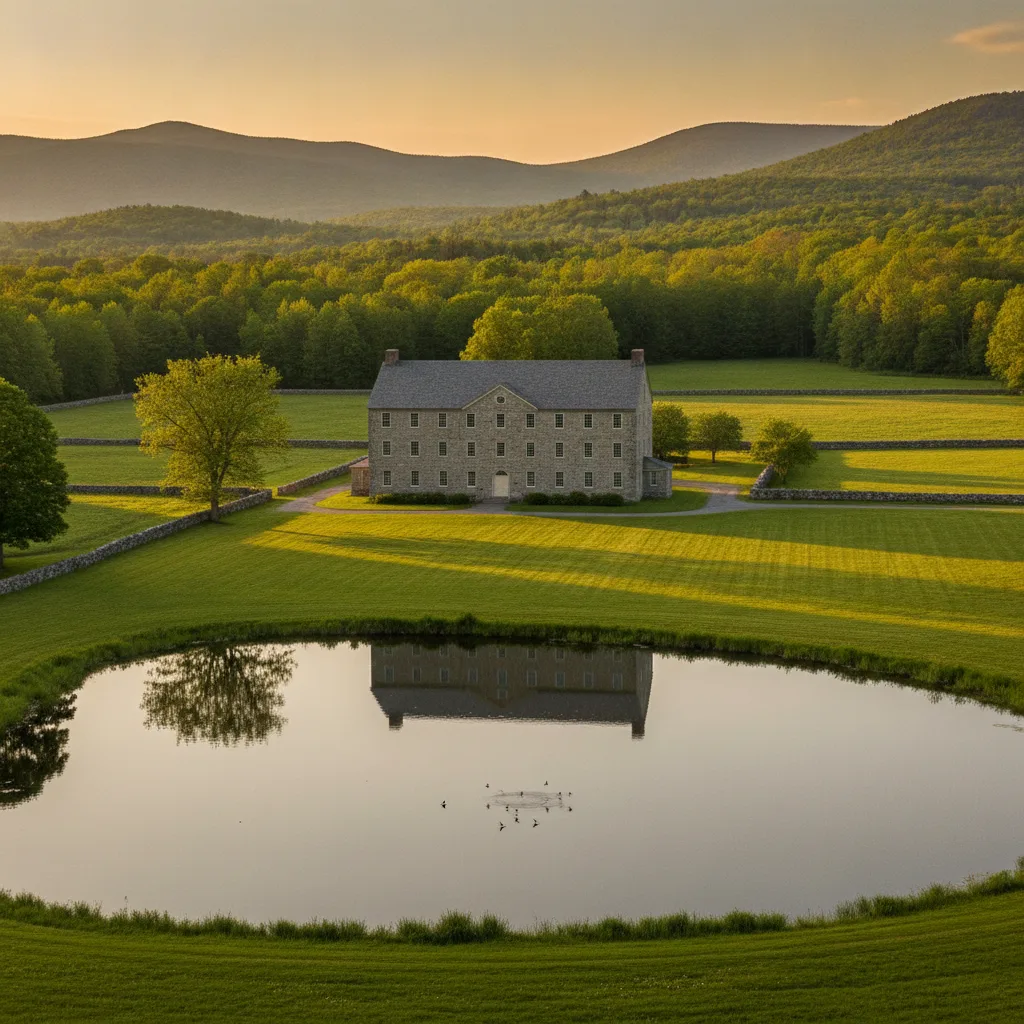 The Great Stone Dwelling (Shaker Museum), Vermont