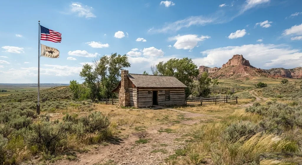 The National Pony Express Historic Trail, Wyoming