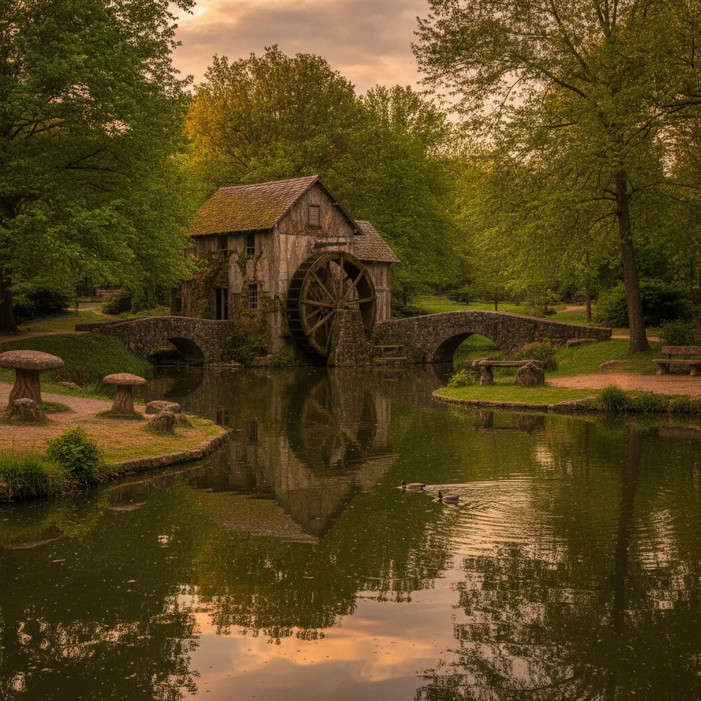 The Old Mill at T.R. Pugh Memorial Park, Arkansas