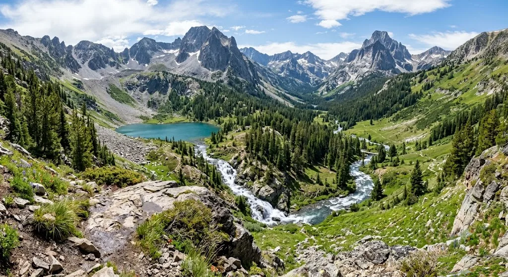 The Wallowas (Eagle Cap Wilderness), Oregon