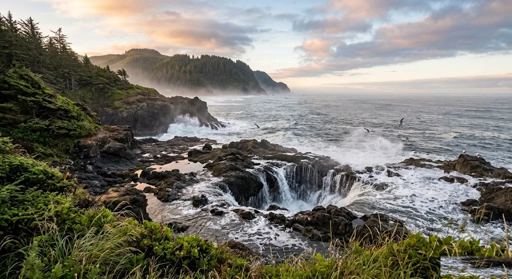 Thor's Well, Oregon