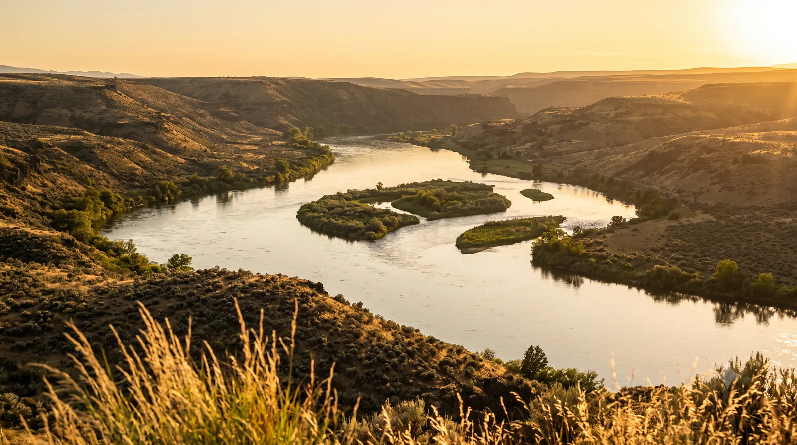 Three Island Crossing State Park, Idaho