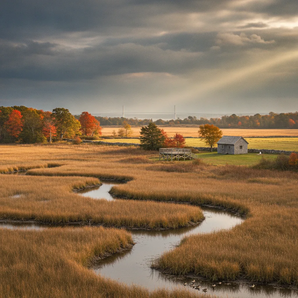Touisset Marsh Wildlife Refuge, Rhode Island