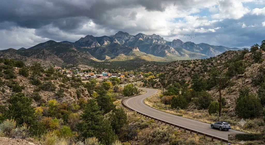 Turquoise Trail National Scenic Byway, New Mexico
