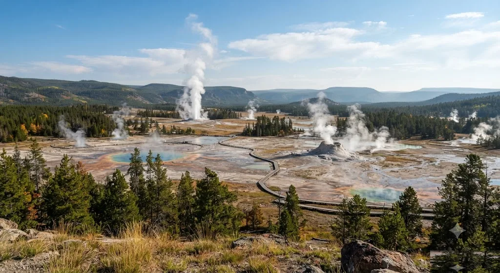 Upper Geyser Basin, Wyoming