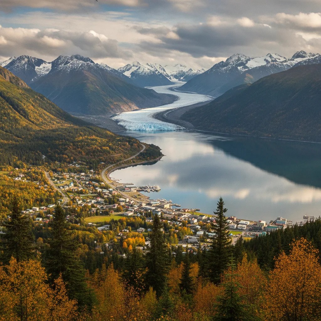 Valdez & Valdez Glacier, Alaska